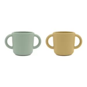 noüka Training Cup 2 Pack - Butter/Leaf (Min. Of 2 PK, Multiples of 2 PK)