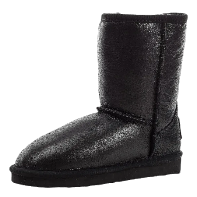 Nona Sheepskin Fleece Lined Black