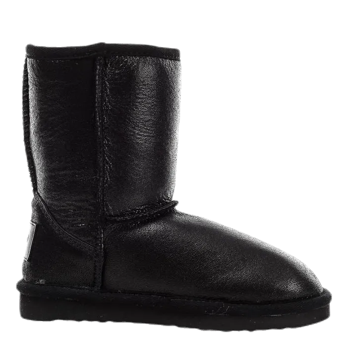 Nona Sheepskin Fleece Lined Black