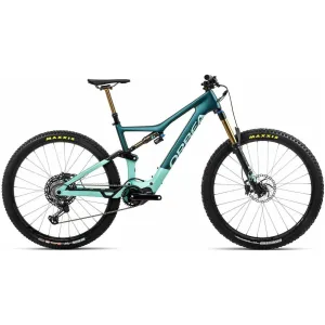 Orbea Rise M-Team Electric Carbon Mountain Bike 2022 - Green