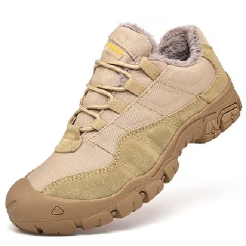 Outdoor Men Hiking Shoes Waterproof Breathable Tactical Combat Army Boots Desert Training Sneakers Anti-Slip Trekking Shoes