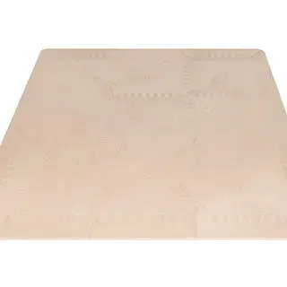 Padded Puzzle Play Mats | Beige