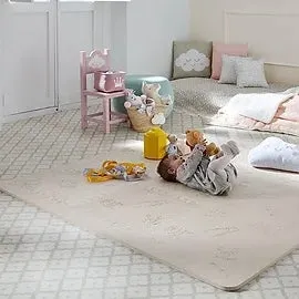 Padded Puzzle Play Mats | Beige