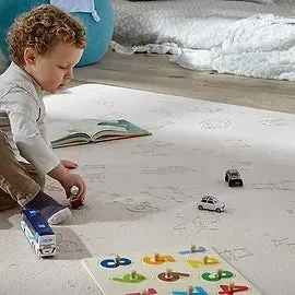 Padded Puzzle Play Mats | Beige