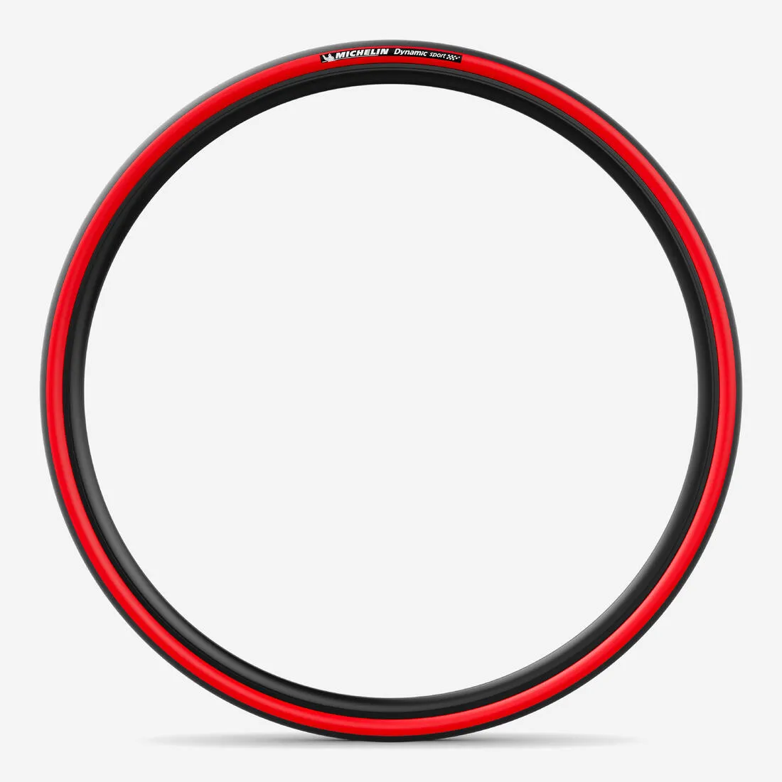PAIRE DE PNEUS ROUTE MICHELIN DYNAMIC SPORT ROUGE 700x23