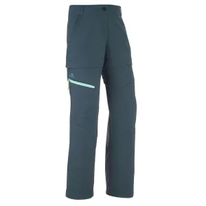 Pantalon de randonnée modulable - MH500 noir Enfant 7-15 ans