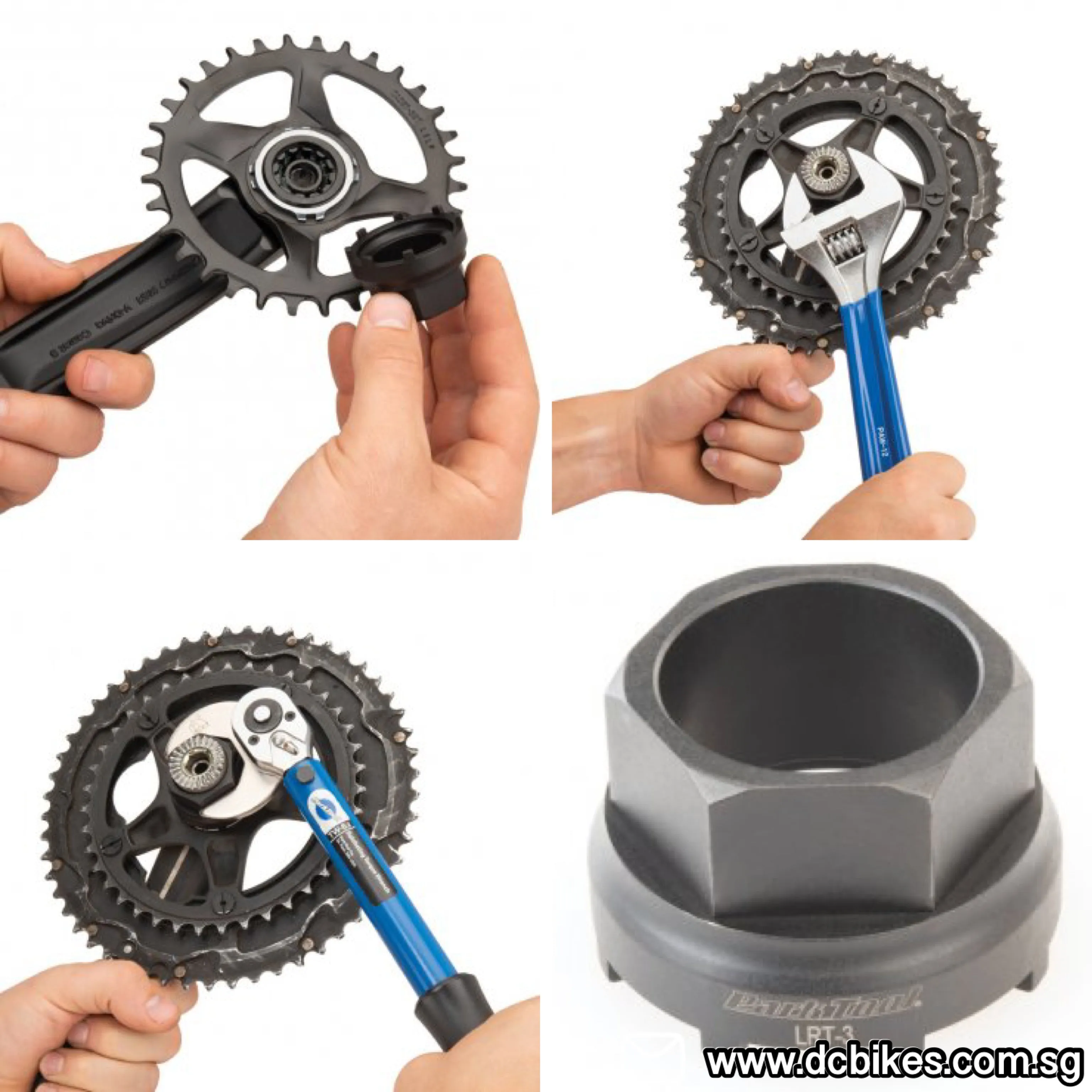 Park Tool LRT-3 8 Notch Chain Ring Lock Ring Tool For Specialized Cannondale FSA