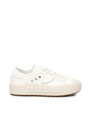 Philippe Model Paris High Sneaker White Calfskin