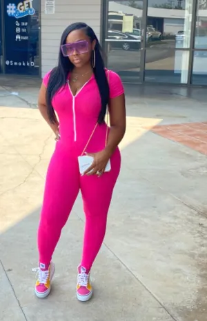 Pink starburst Jumpsuit