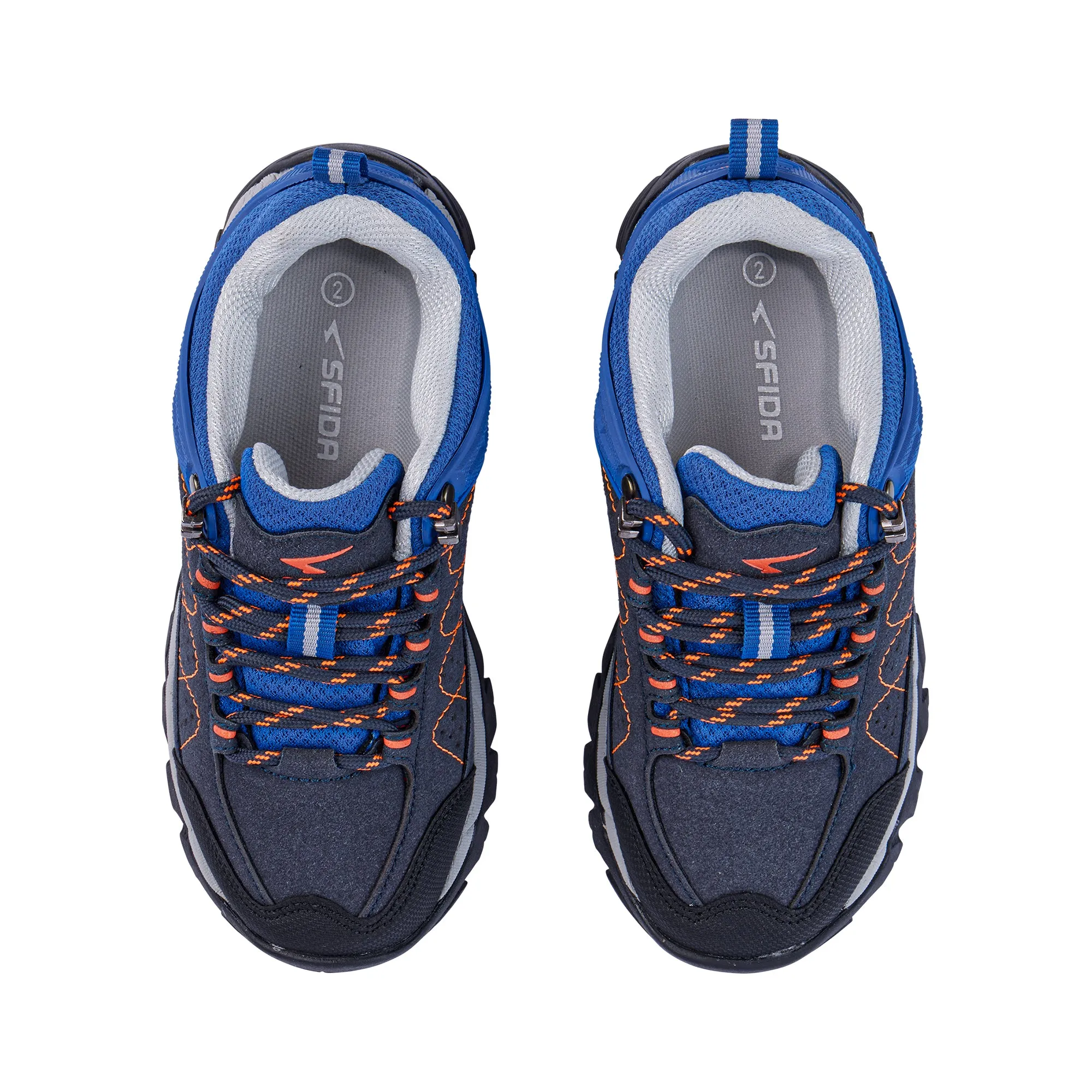 Pioneer Boys Outdoor Hiking Shoes Navy/Royal