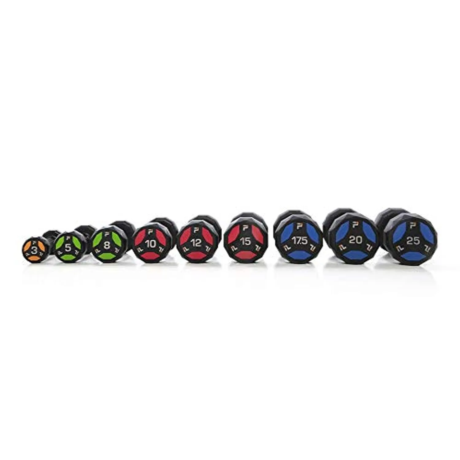 Power Systems Cardio Dumbbell, 20 Pounds (56420), Blue