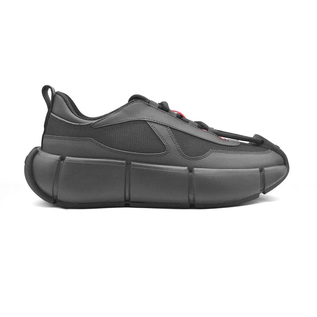 Premium Black  Mesh & Elegant  Sneakers For Men