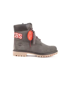 PRM 6in Lace Waterproof Boot Dark Grey Nubuck