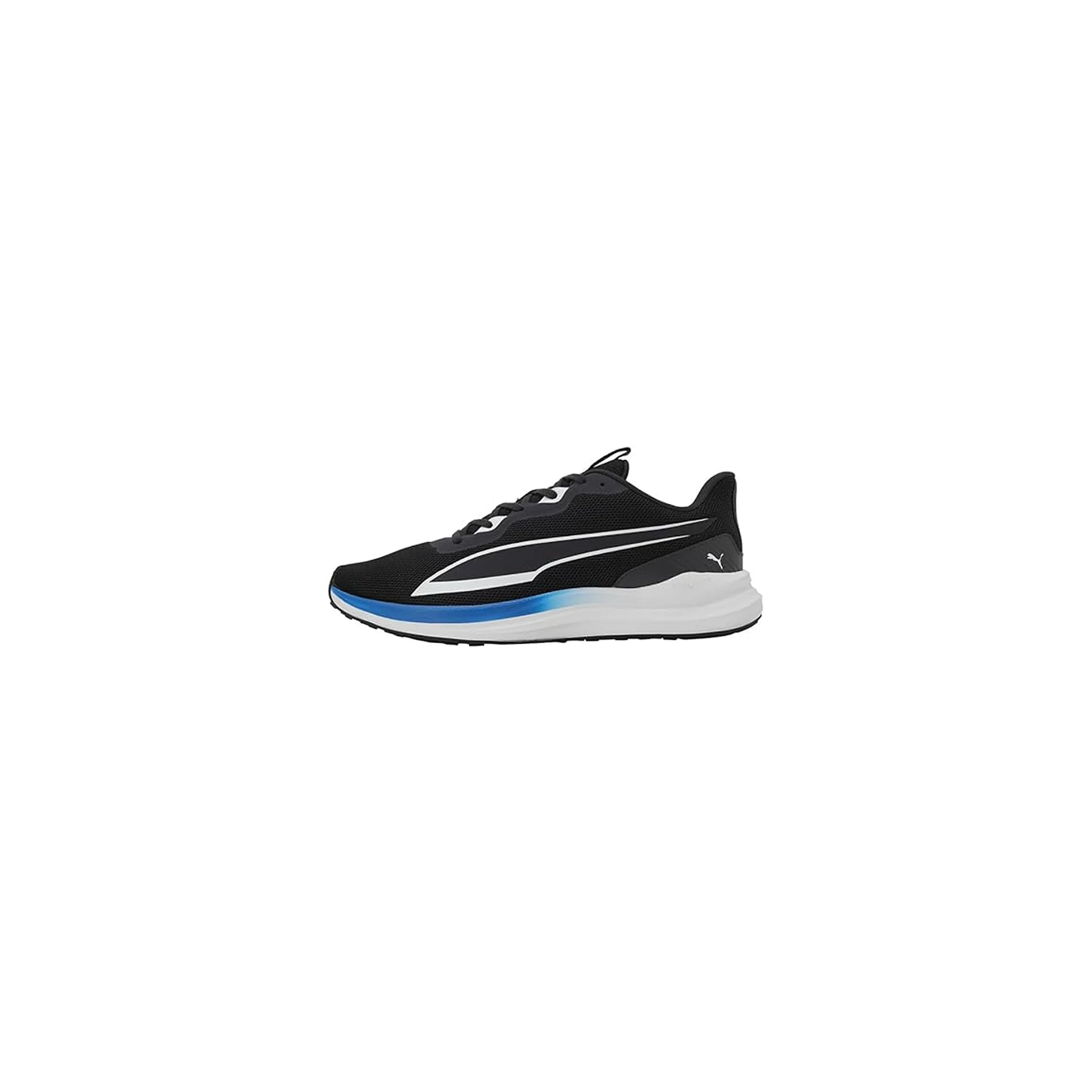 Puma Mens Exotine 2.0 Flat Dark Gray-White-Racing Blue Running Shoe (31042301)