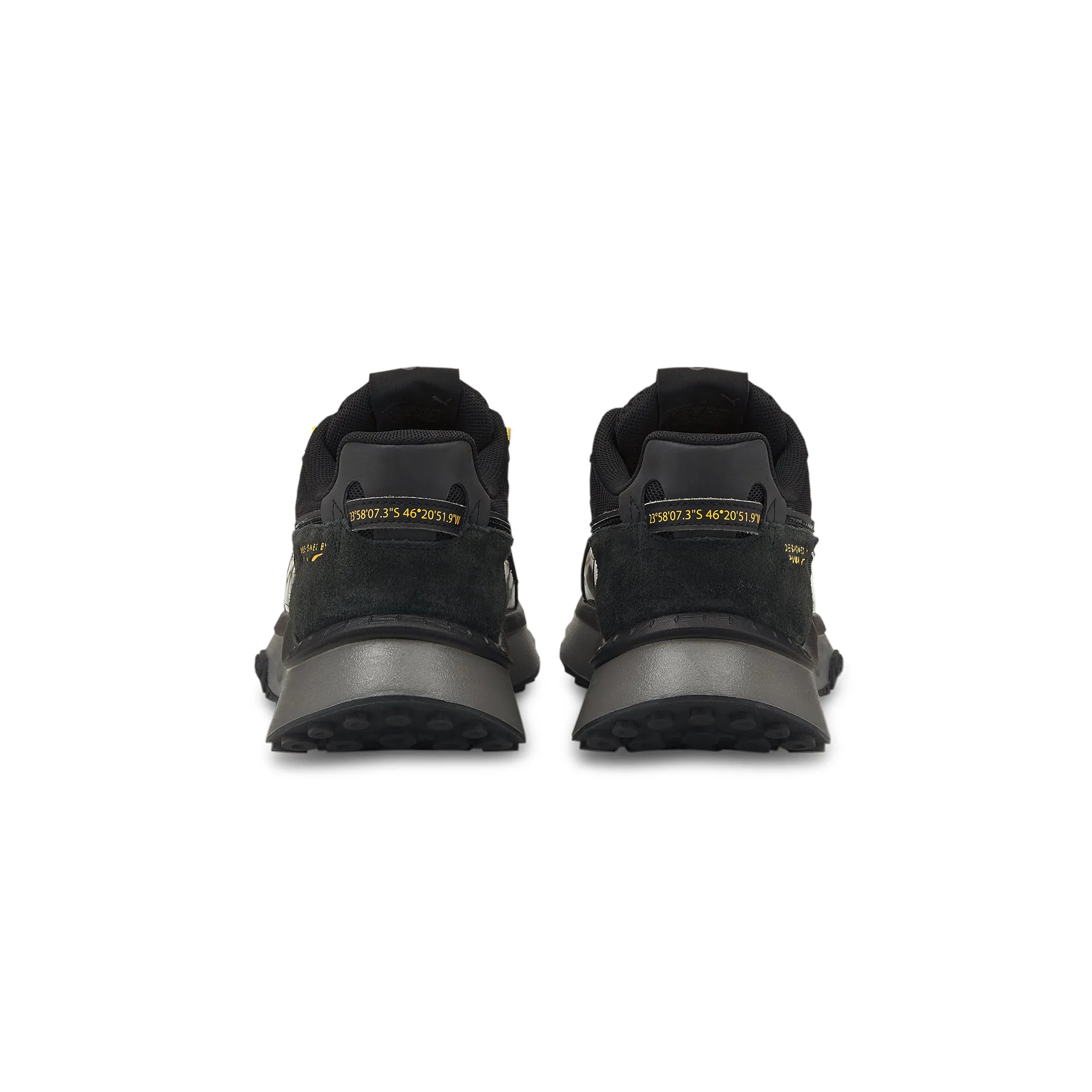 Puma Mens Wild Rider Blk NJR Shoes 'Puma Black'