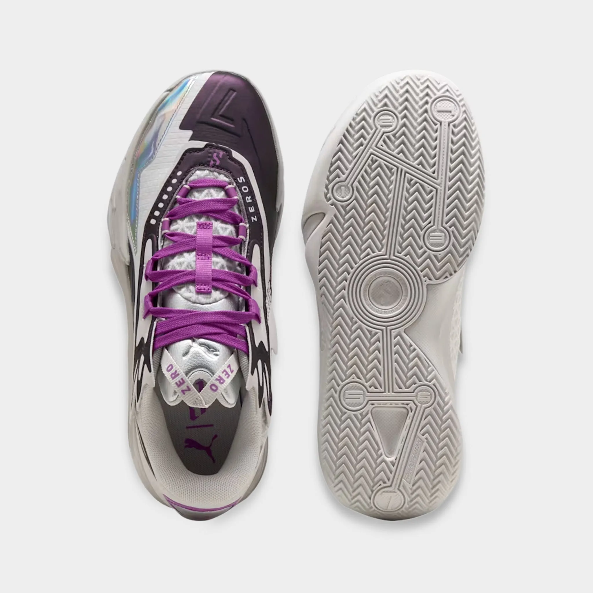 Puma Scoot Zeros II "Sterling" Feather Gray / Wild Berry