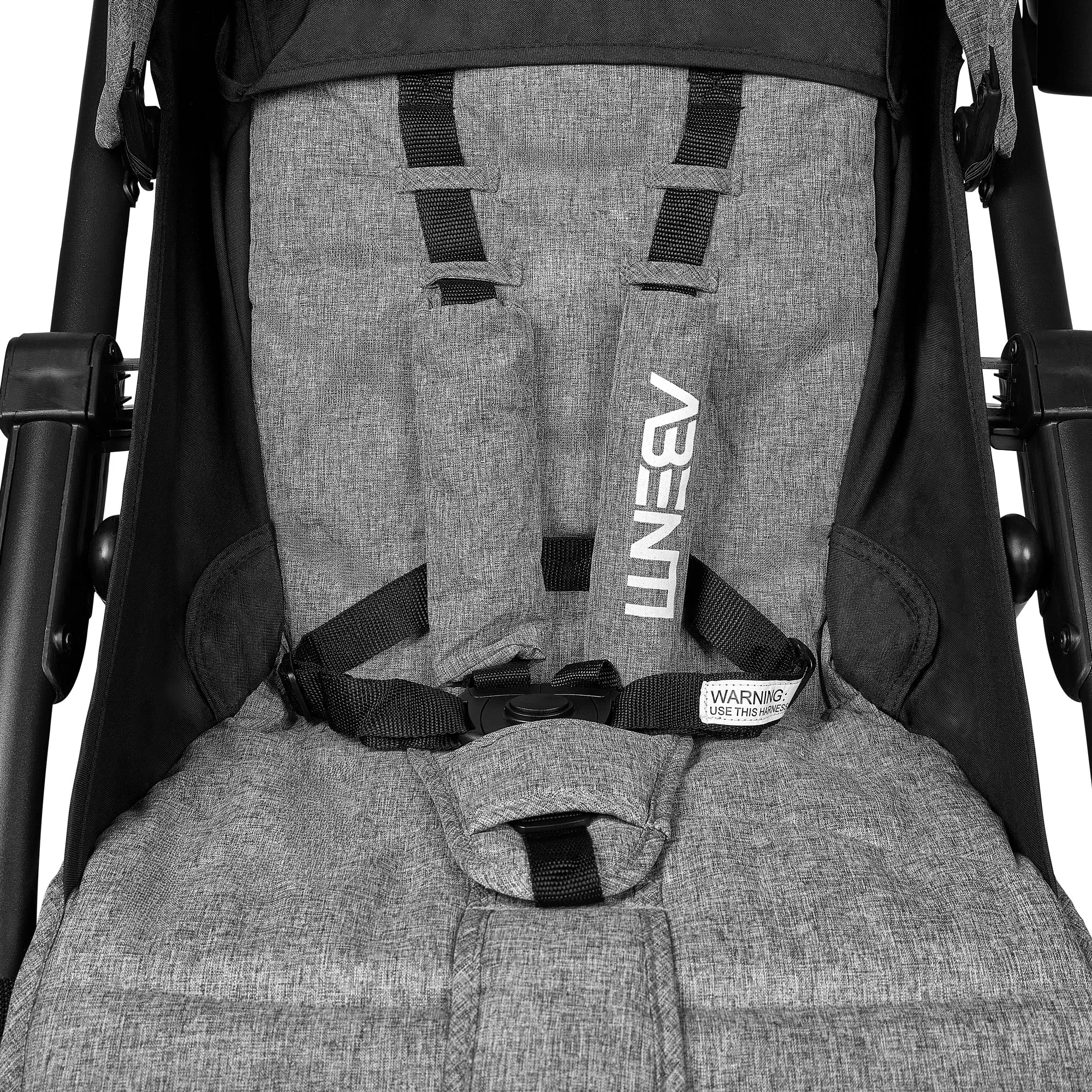 Pushchair Abenti Arezzo Pram Stroller Buggy Footmuff Rain Cover Baby Compact Grey