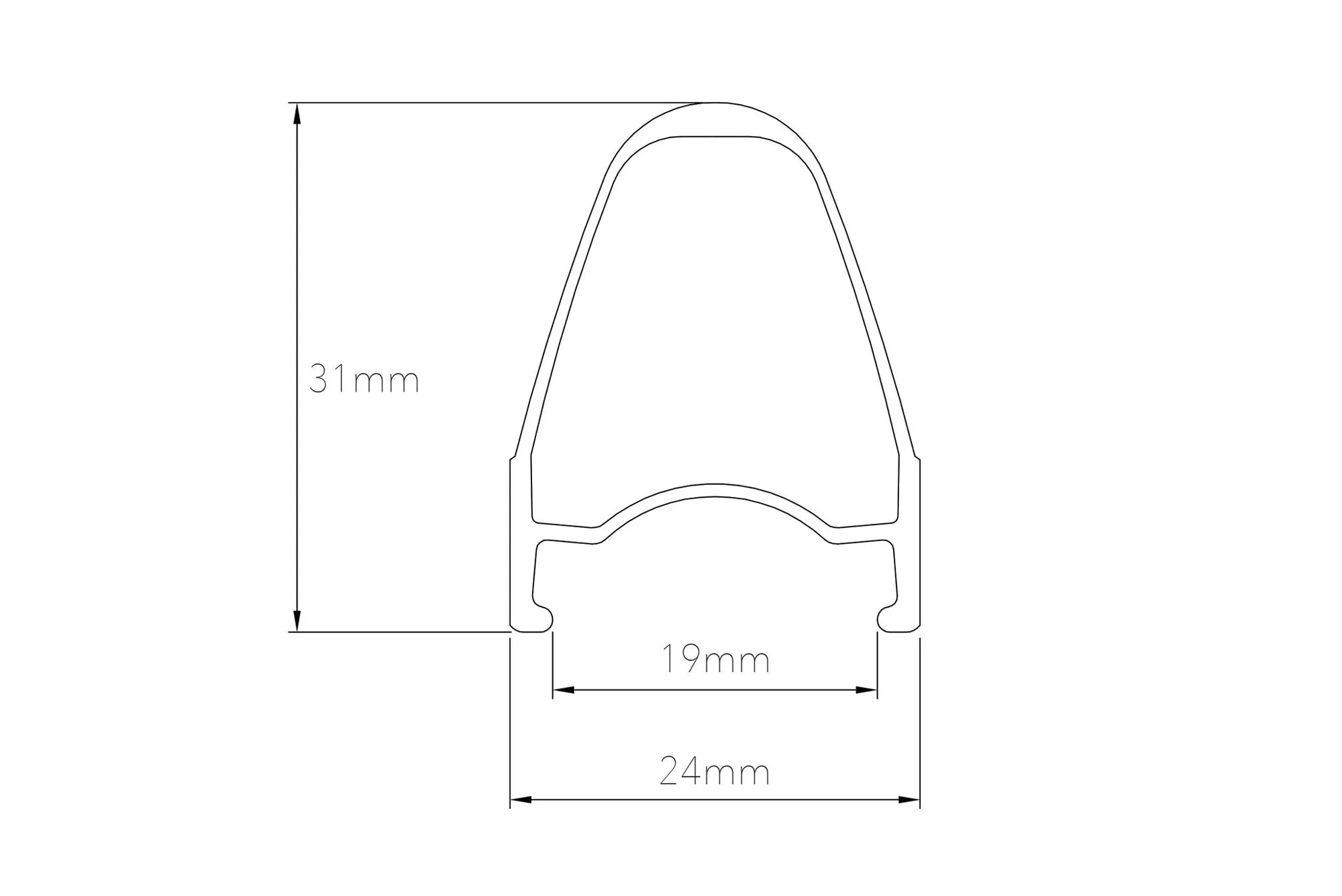 RE:NEW HUNT Race Aero Wide Single Wheel