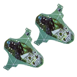 Richbit 2 Pcs Road Bike Fender Mountain Bicycle Fender Front Rear Mudguard Road Cycling Mountain Front Rear MTB Fender 2 pcs