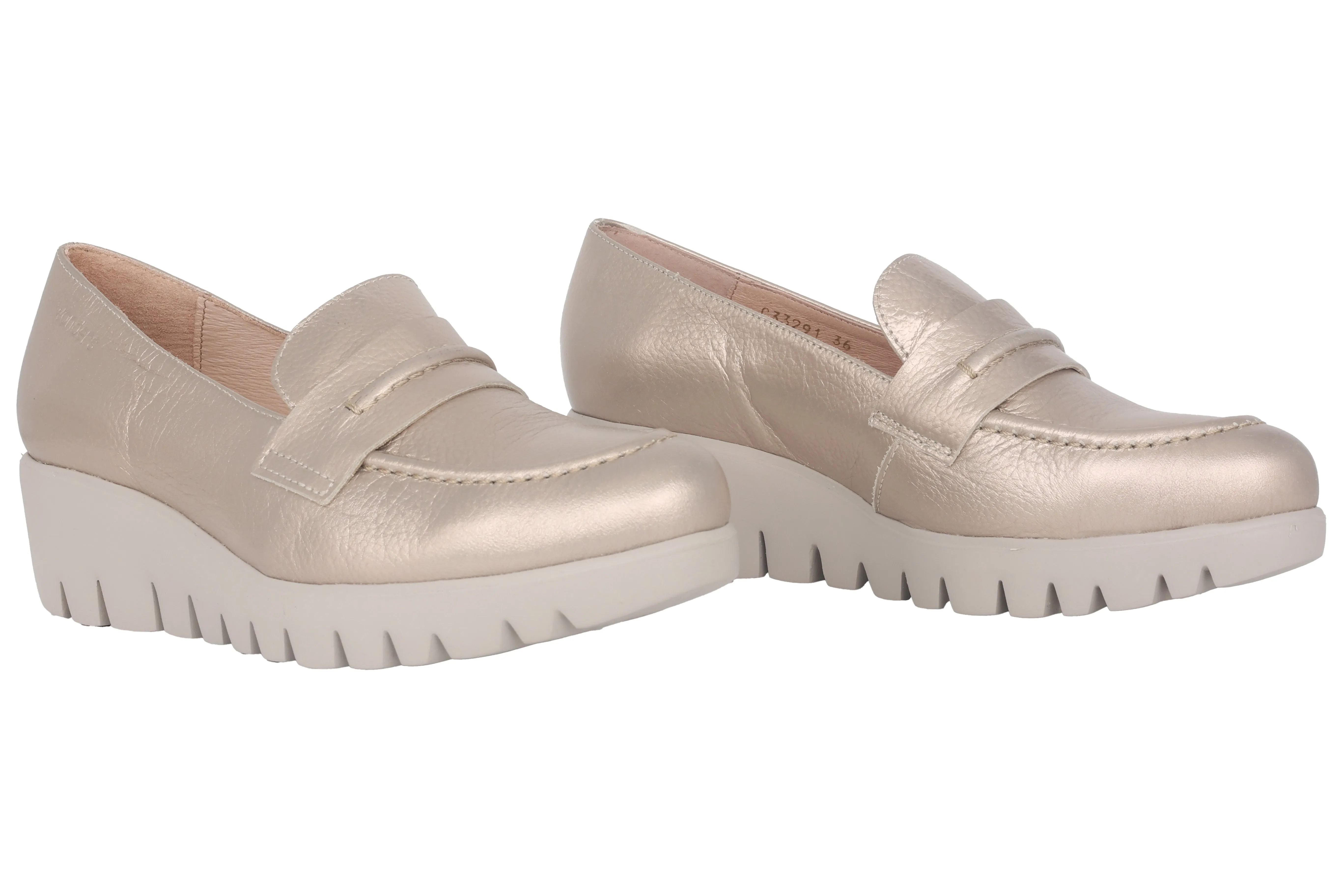 'Rings' women's loafer - Gold