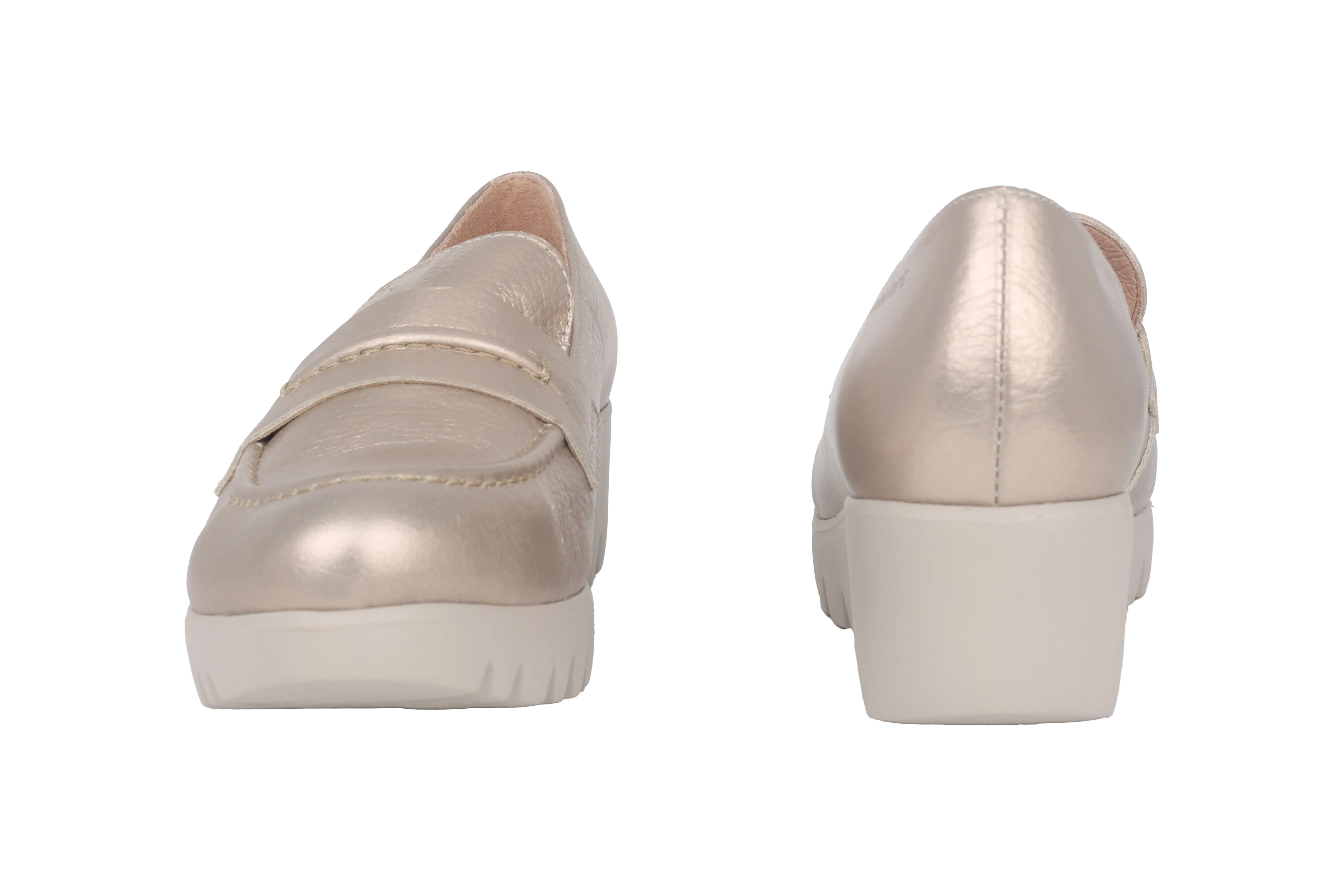 'Rings' women's loafer - Gold