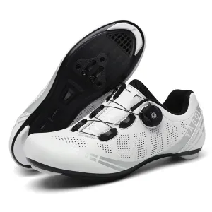 Road Cycling Shoes White Professional Mountain Bike Sneakers Sneakers