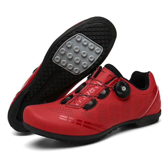 Road Cycling Shoes White Professional Mountain Bike Sneakers Sneakers