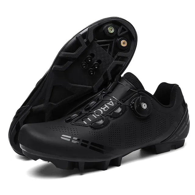 Road Cycling Shoes White Professional Mountain Bike Sneakers Sneakers