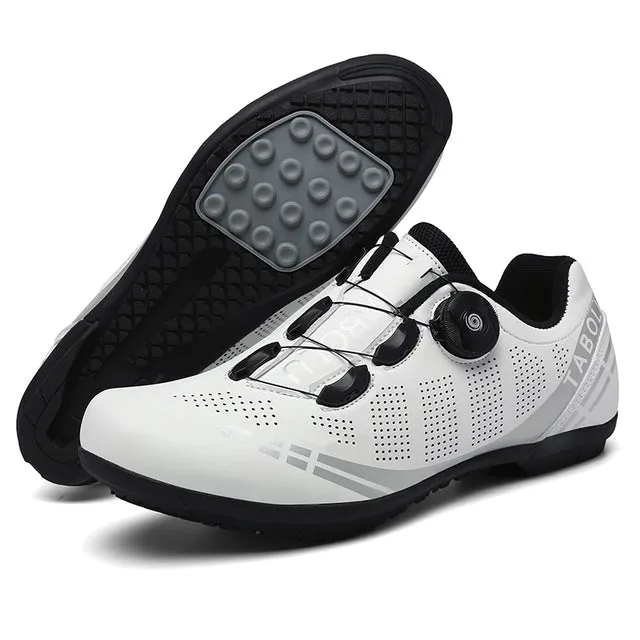 Road Cycling Shoes White Professional Mountain Bike Sneakers Sneakers