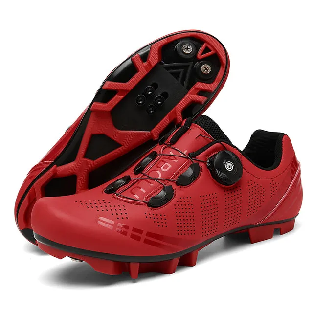 Road Cycling Shoes White Professional Mountain Bike Sneakers Sneakers