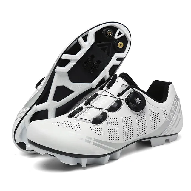 Road Cycling Shoes White Professional Mountain Bike Sneakers Sneakers