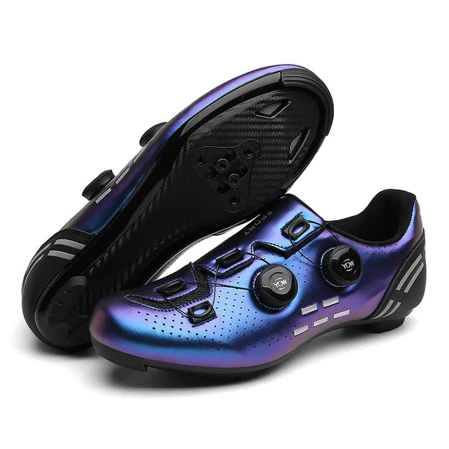 Road Cycling Shoes White Professional Mountain Bike Sneakers Sneakers