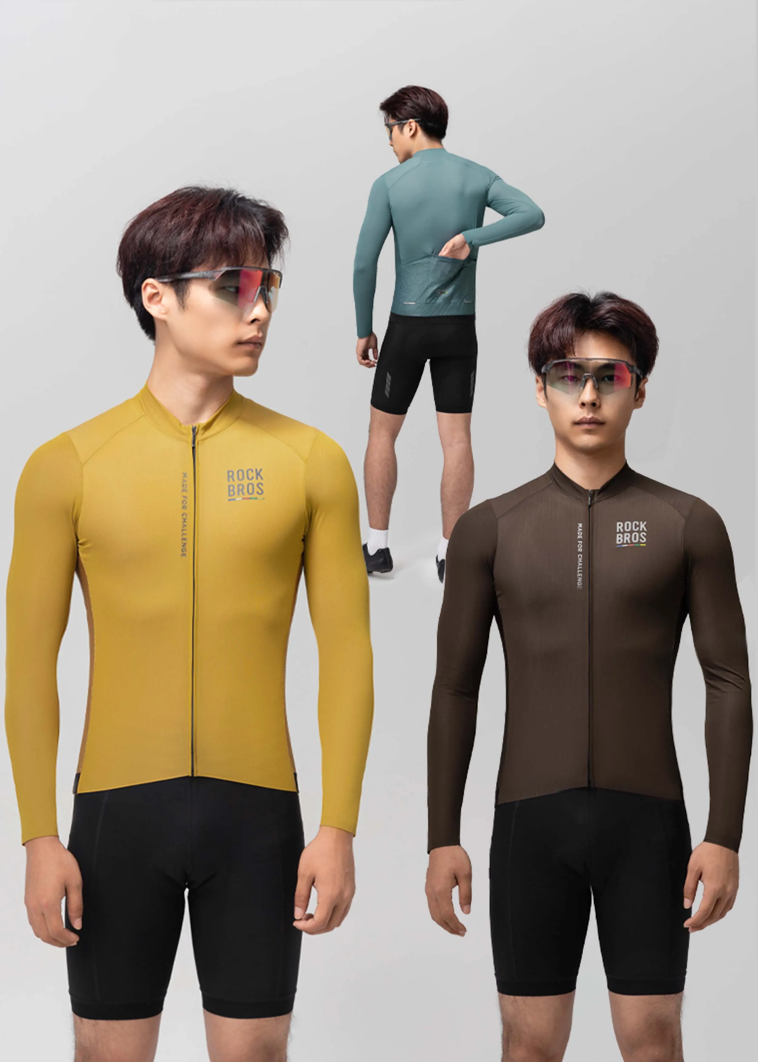 Road to Sky Men's Cycling Long-Sleeve Jersey Pro | ROCKBROS