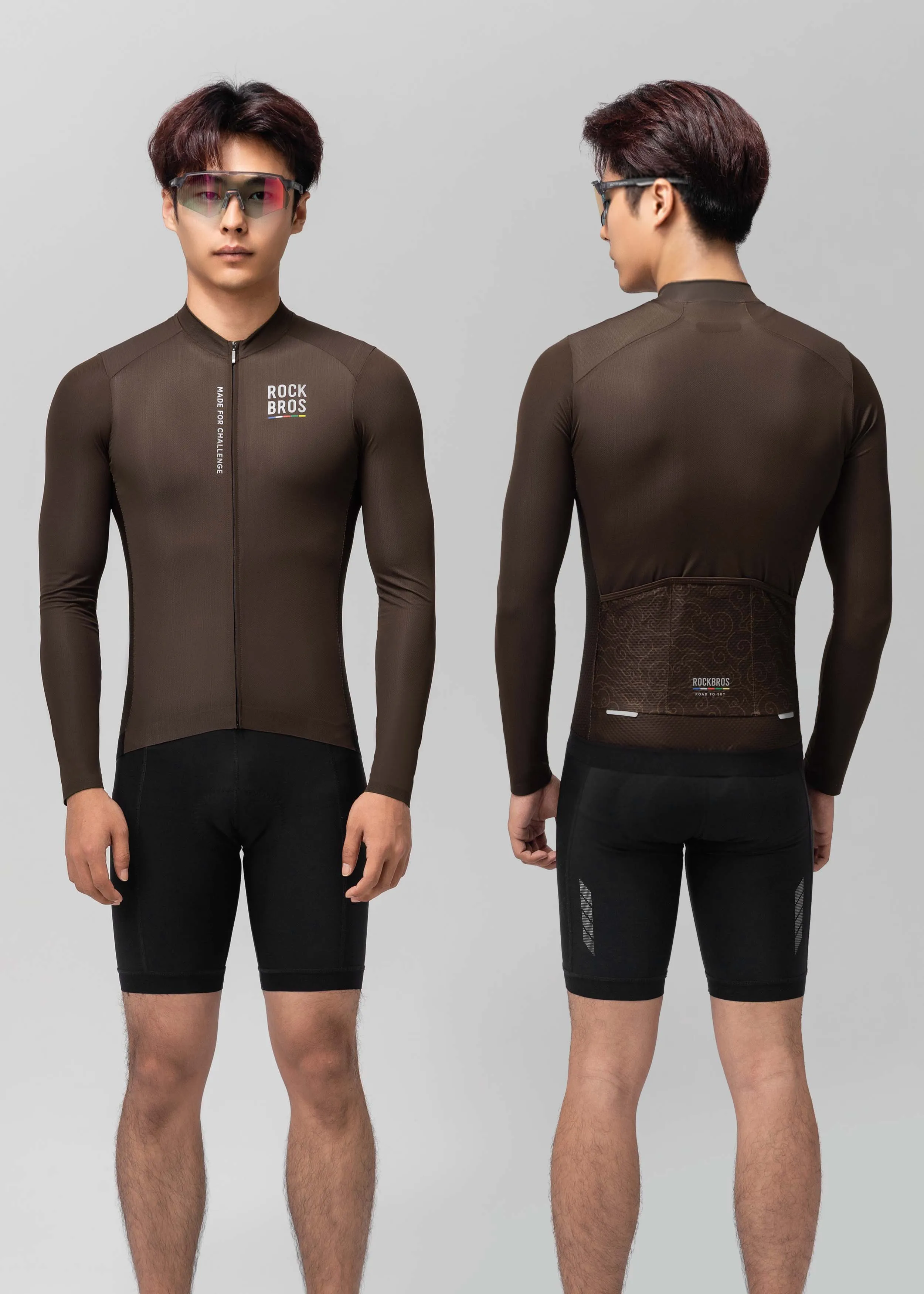Road to Sky Men's Cycling Long-Sleeve Jersey Pro | ROCKBROS