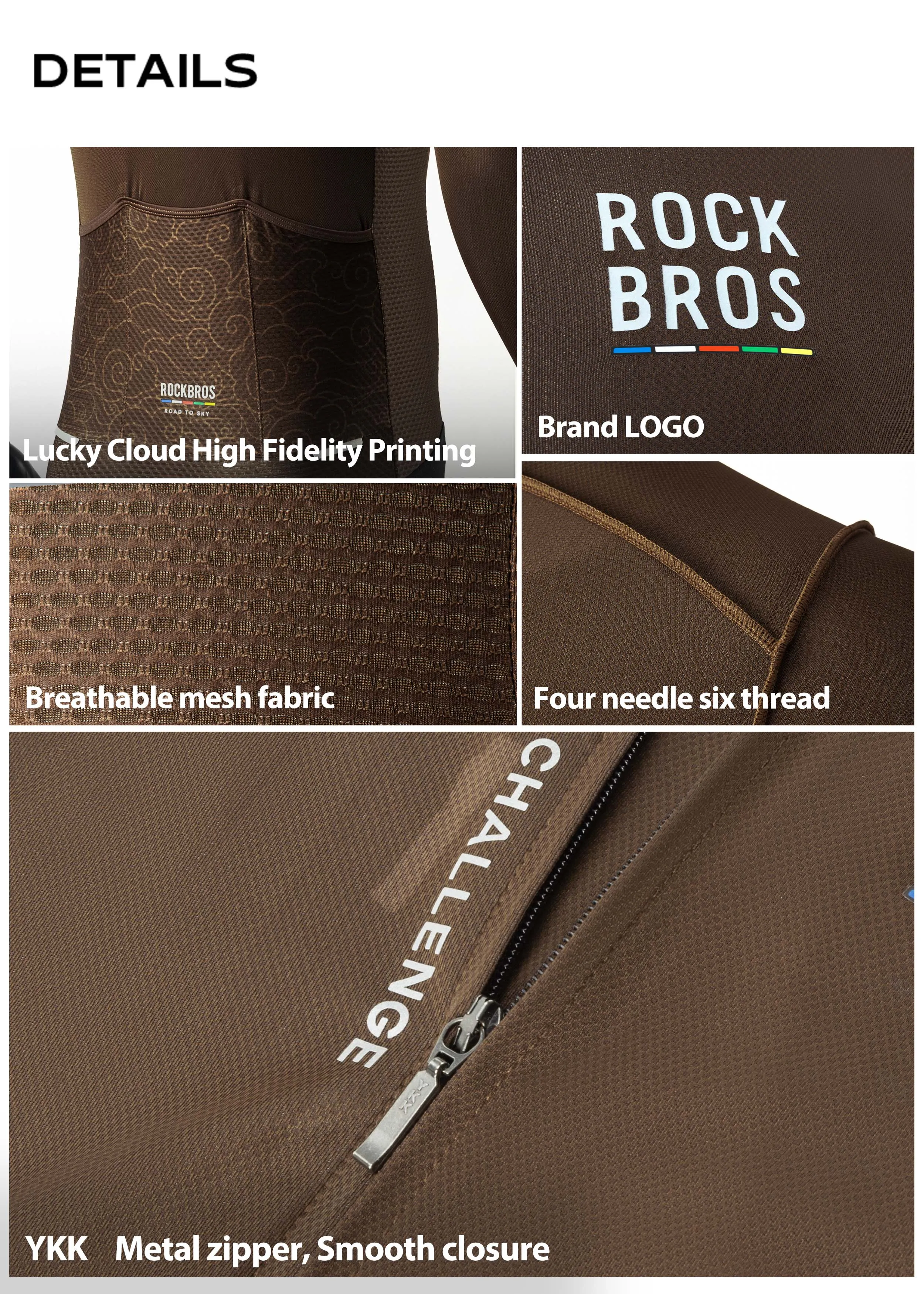 Road to Sky Men's Cycling Long-Sleeve Jersey Pro | ROCKBROS