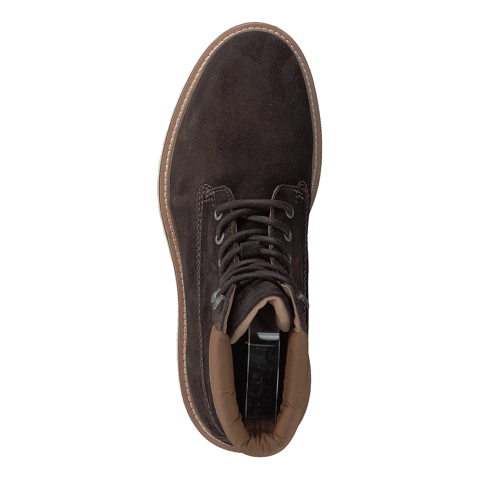 Roden Mid Lace Boot Dk Brown toffee