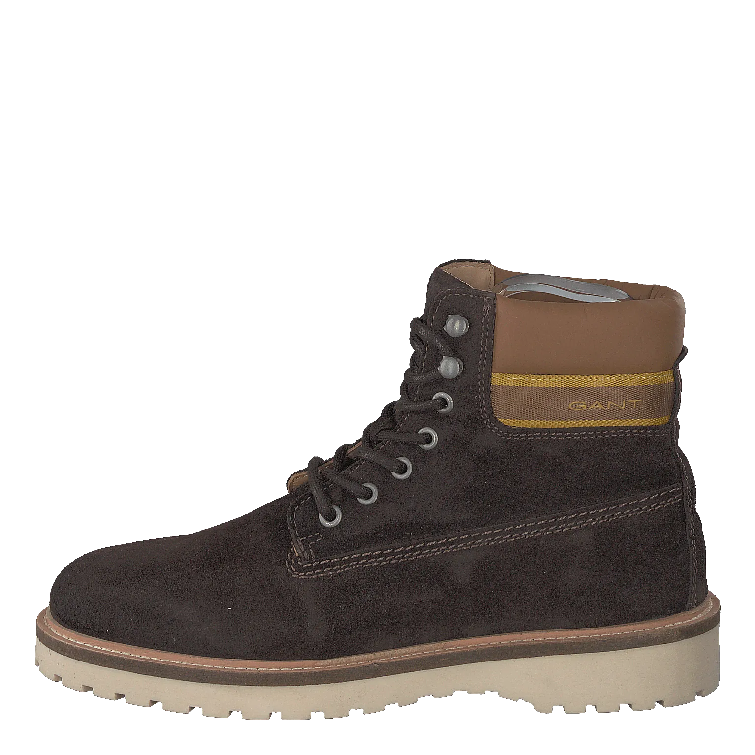 Roden Mid Lace Boot Dk Brown toffee