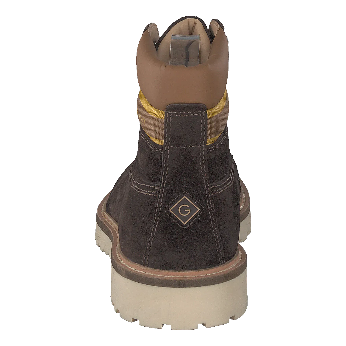 Roden Mid Lace Boot Dk Brown toffee