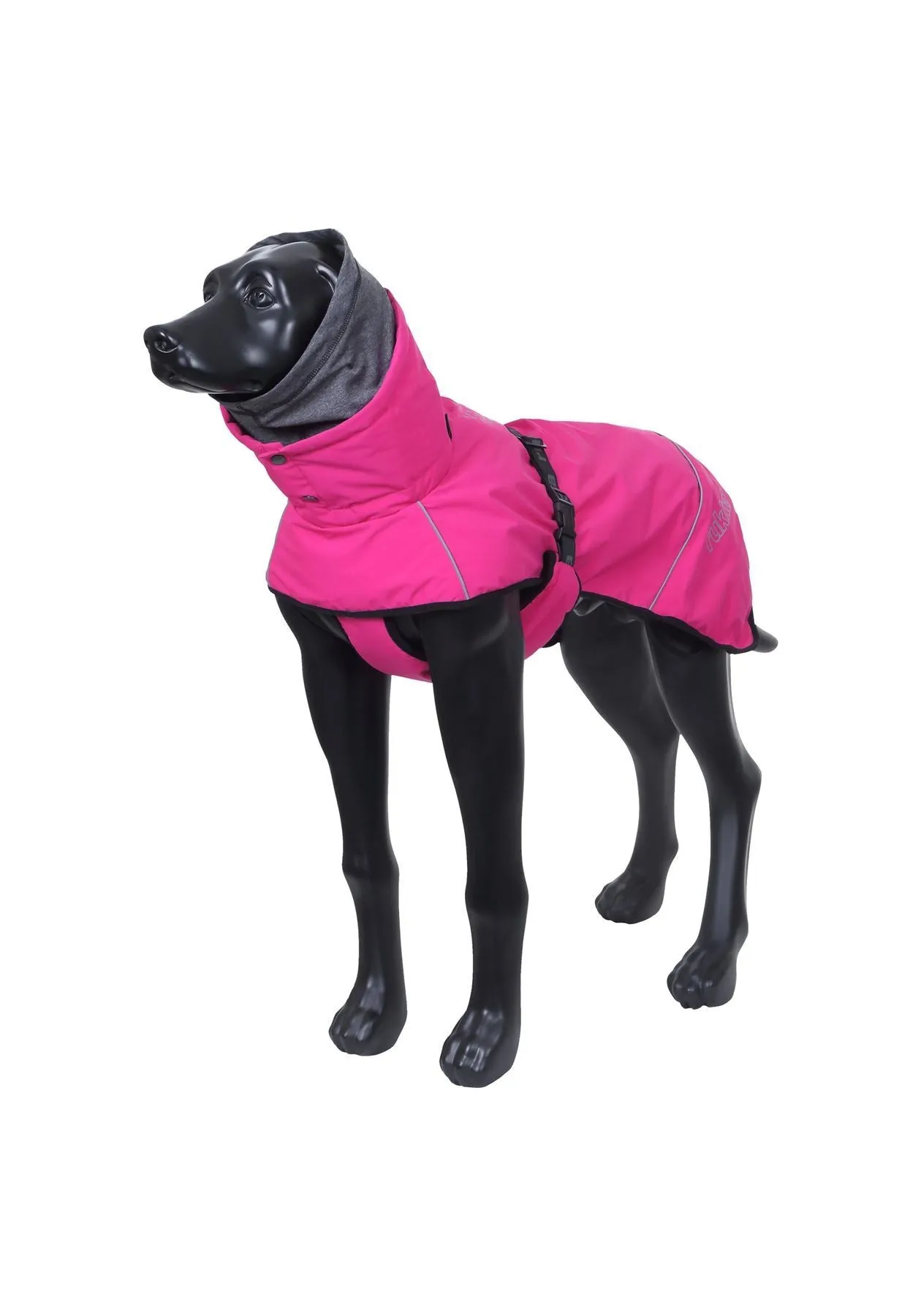 Rukka Pets Warmup Outdoor Windproof Thermal Adventure Dog Jacket Hot Pink