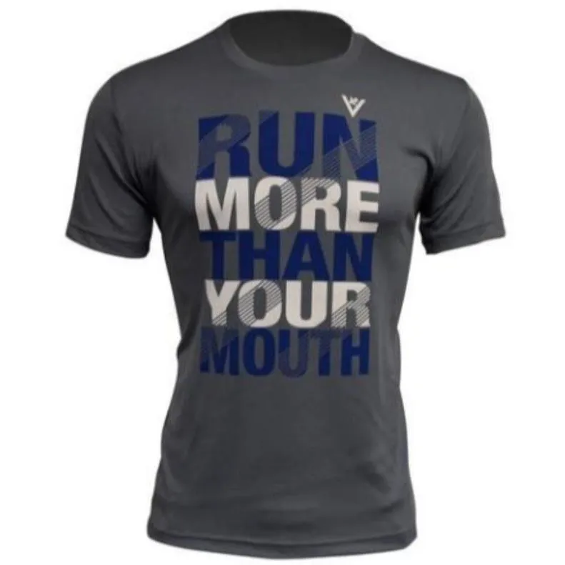 Run More Than Your Mouth Performance Men's T
