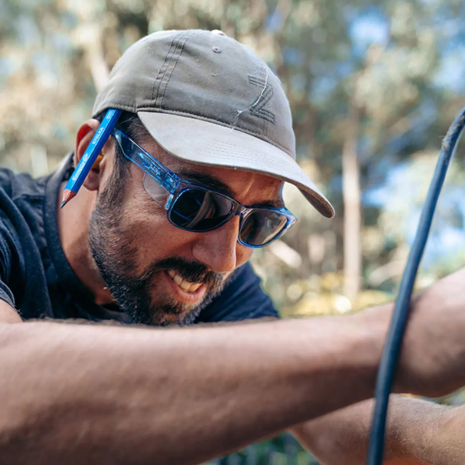 SafeStyle Classics Blue Frame Tinted Lens
