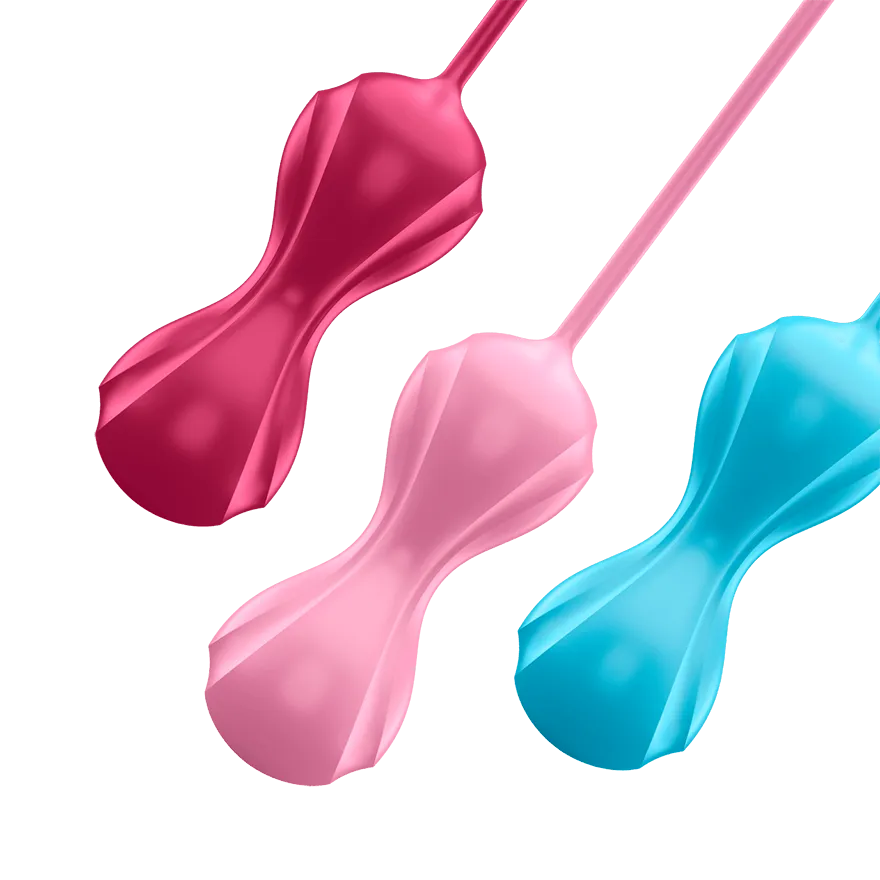 Satisfyer Set Of 3 Orgasm Balls With Moving Inner Balls
