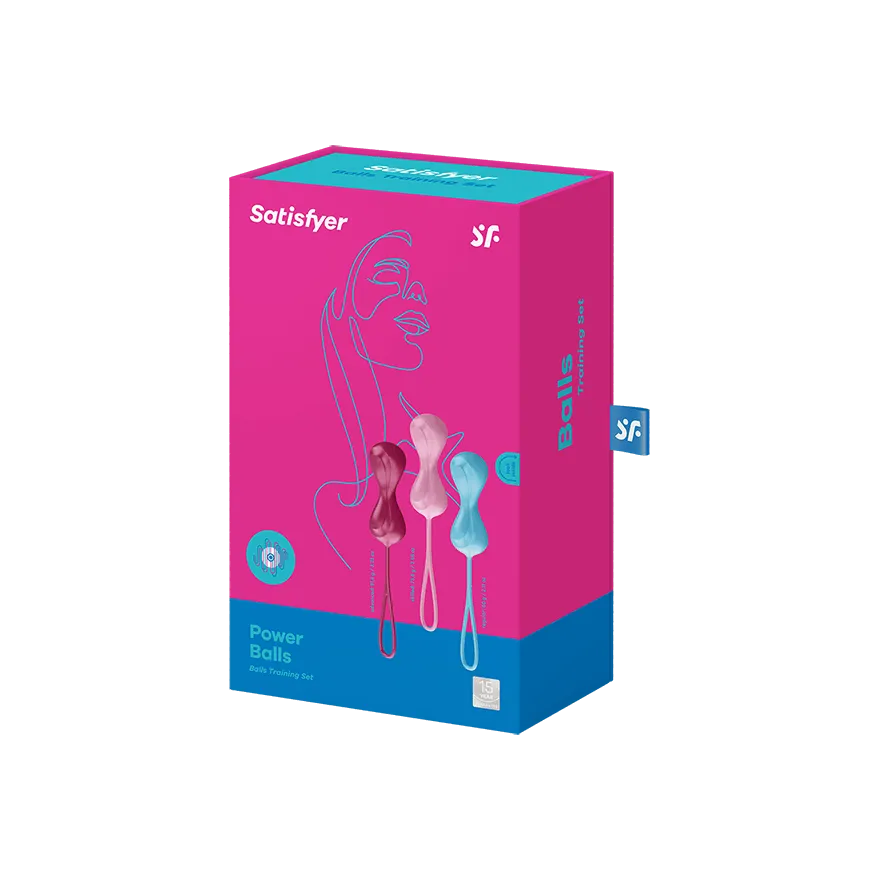 Satisfyer Set Of 3 Orgasm Balls With Moving Inner Balls