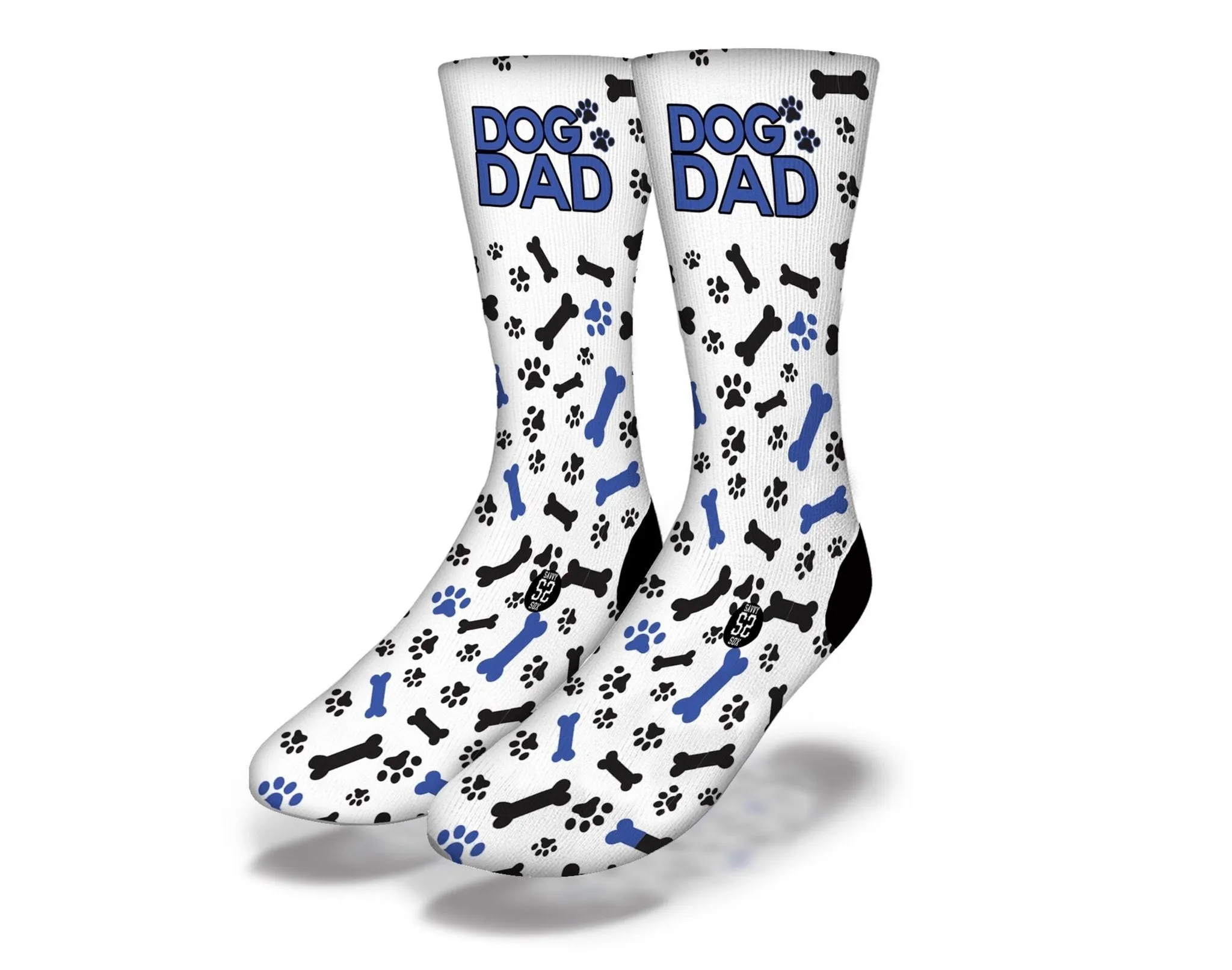 SAVVY SOX DOG DAD SOCKS