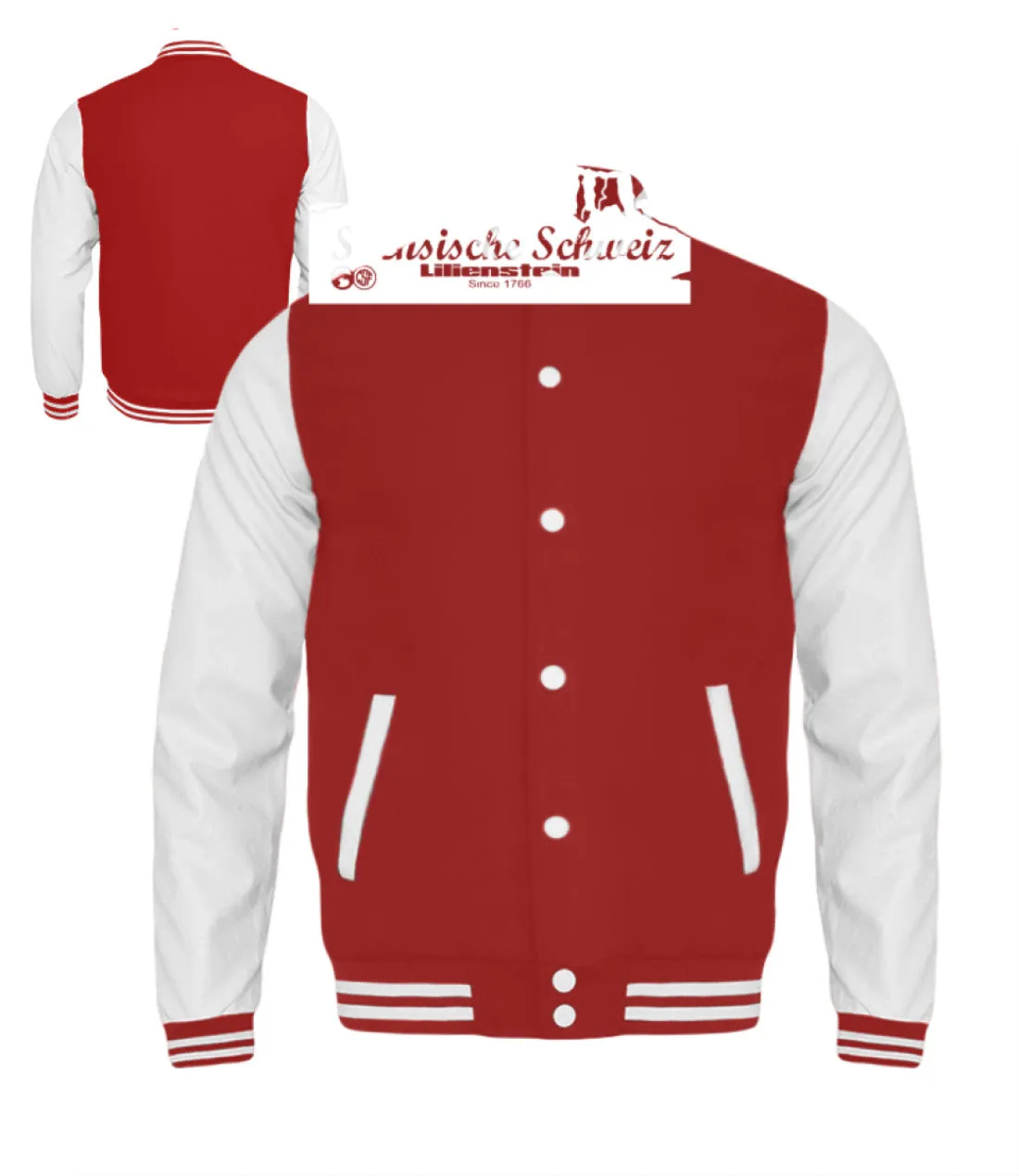 Sächsische Schweiz - Lilienstein  - Kinder College Sweatjacke