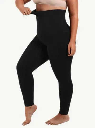Seamless High Waist Belly Control Shaper Gym Leggings