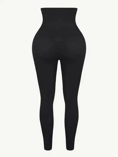 Seamless High Waist Belly Control Shaper Gym Leggings