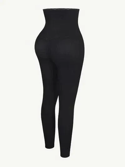 Seamless High Waist Belly Control Shaper Gym Leggings
