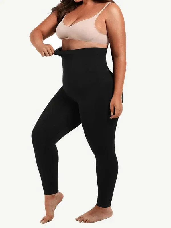 Seamless High Waist Belly Control Shaper Gym Leggings