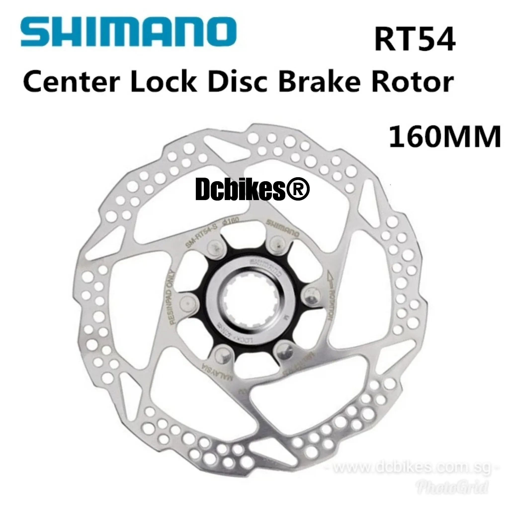 Shimano 160mm | 180mm Deore SM-RT54S Centerlock Disk Brake Rotor